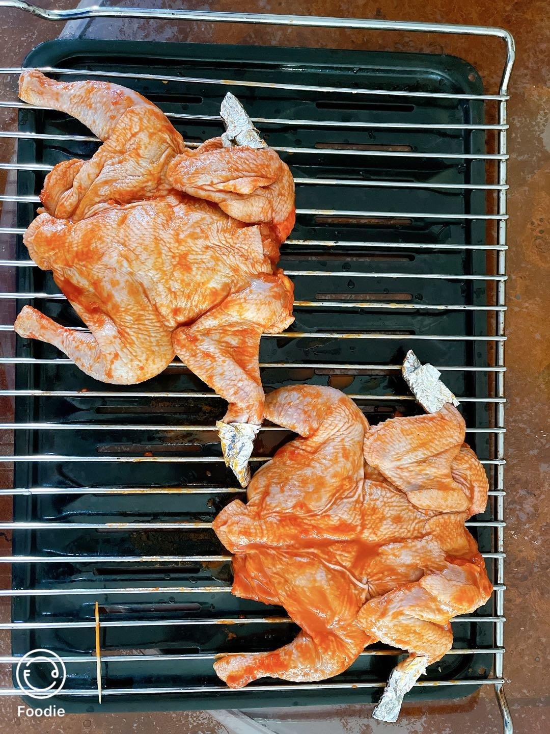 简单粗暴:烤箱版烤鸡