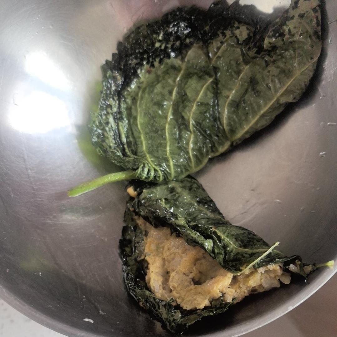 我愿称之为酿肉界天花板‼️紫苏叶夹肉真绝