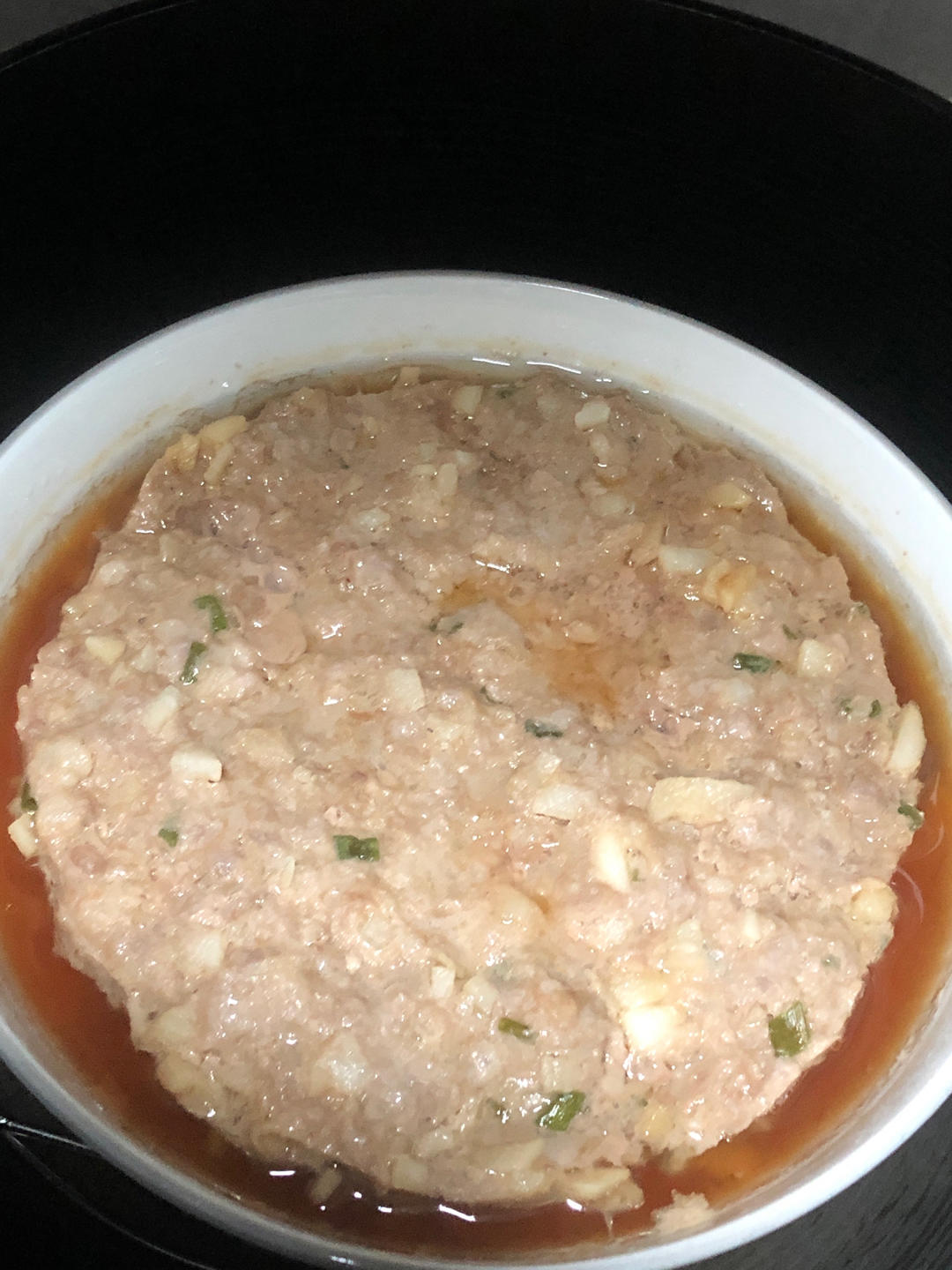 孩子爱吃的蒸肉饼