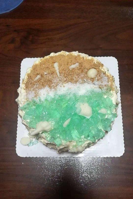 海洋酸奶慕斯蛋糕