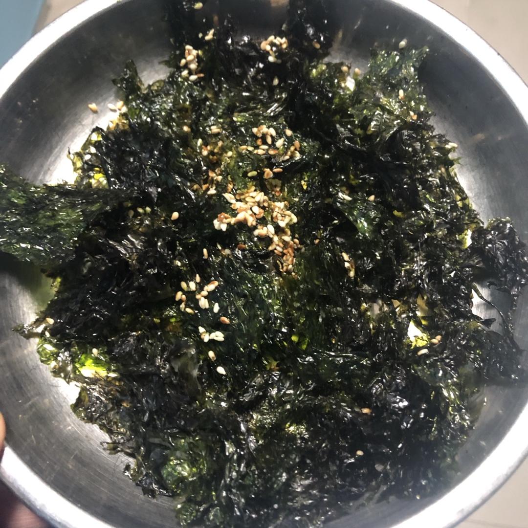 自制宝宝海苔  宝宝健康食谱