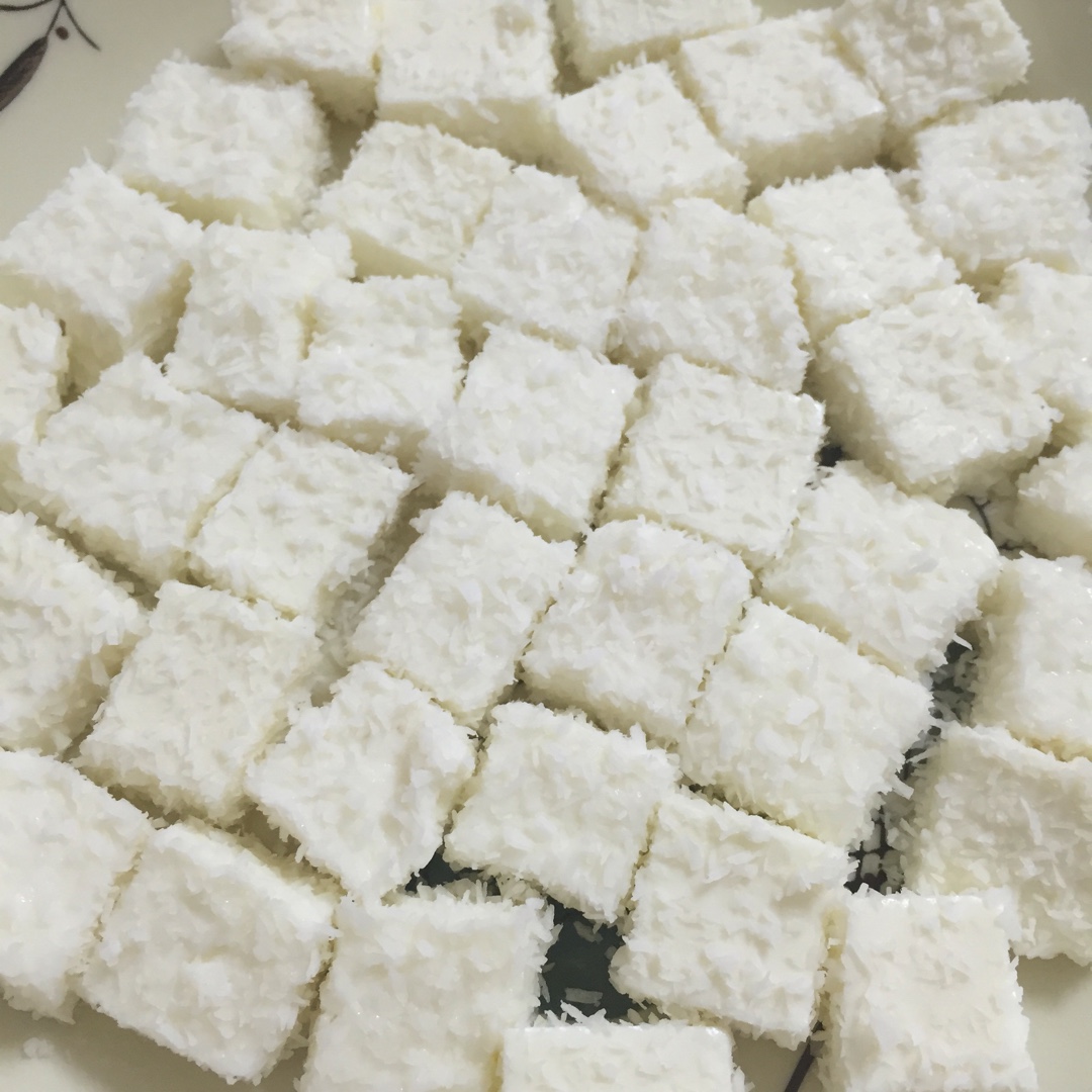 煮饭婆77做的椰奶冻