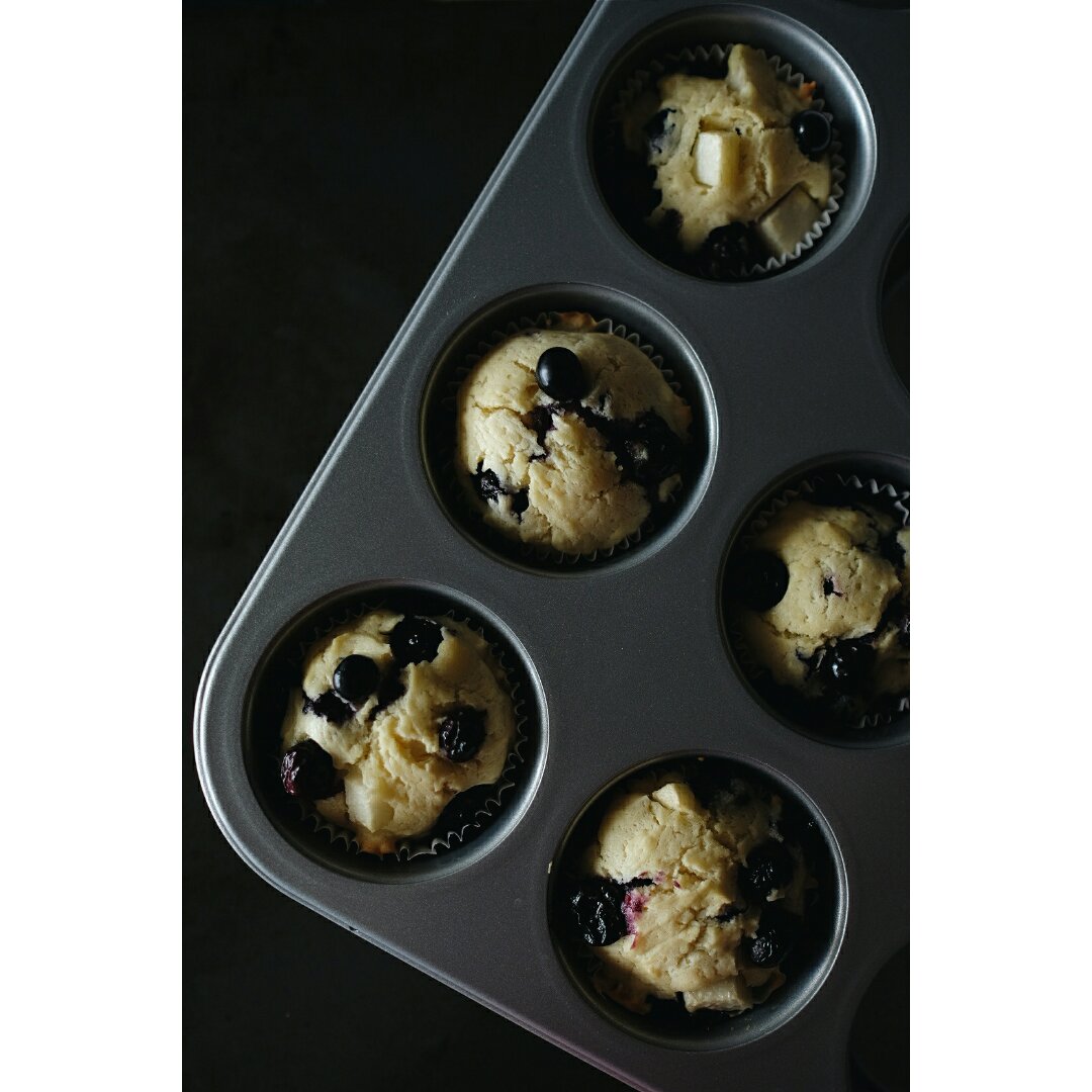 蓝莓玛芬蛋糕 Blueberry Muffin