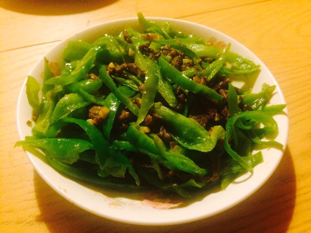 青椒肉丝