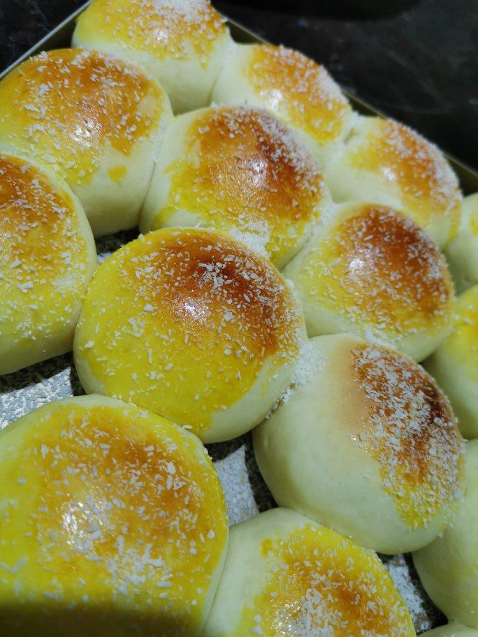 鲜奶油小餐包（一次发酵）