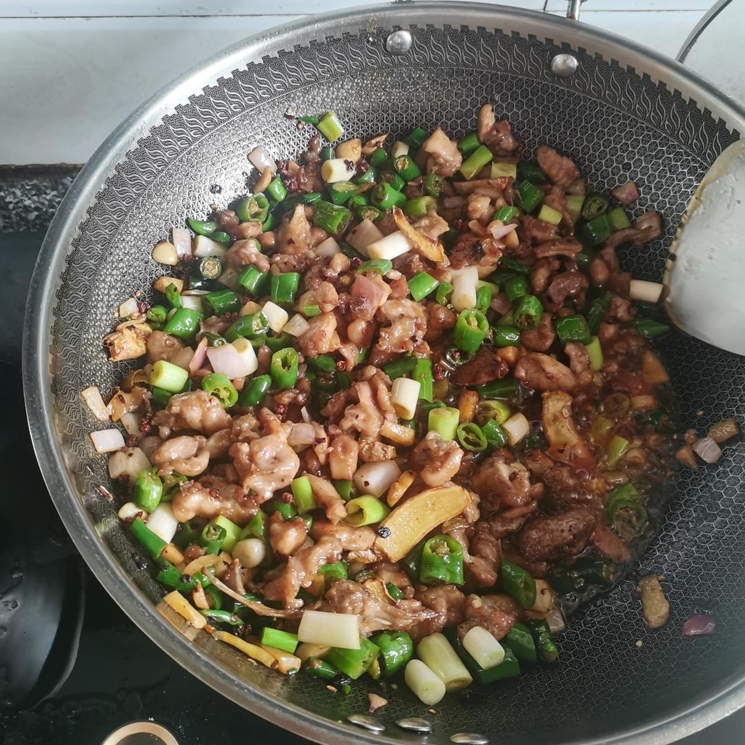 尖椒兔丁（鸡丁）