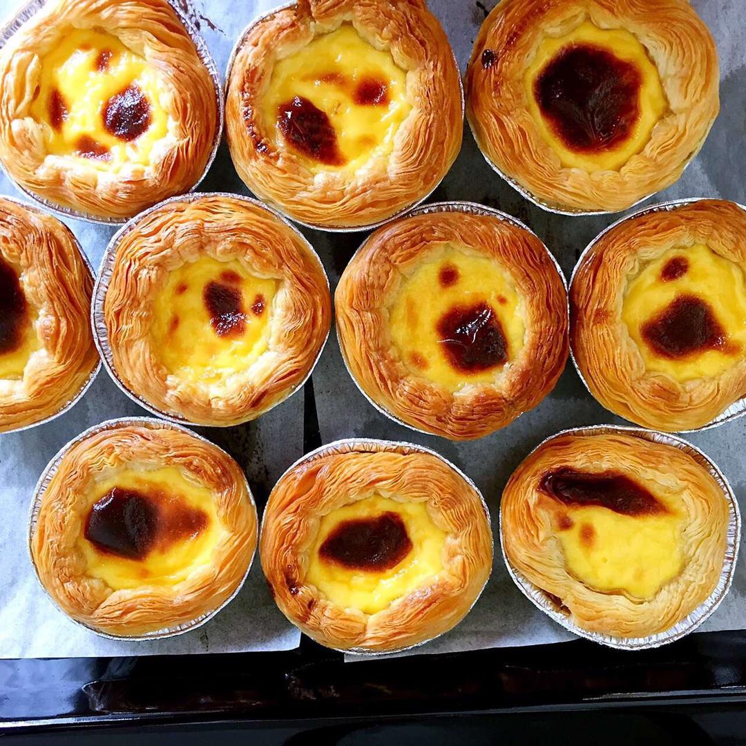 超完美味道超正的蛋挞配方，比KFC的还要嫩还要香~做过最好吃的蛋挞配方