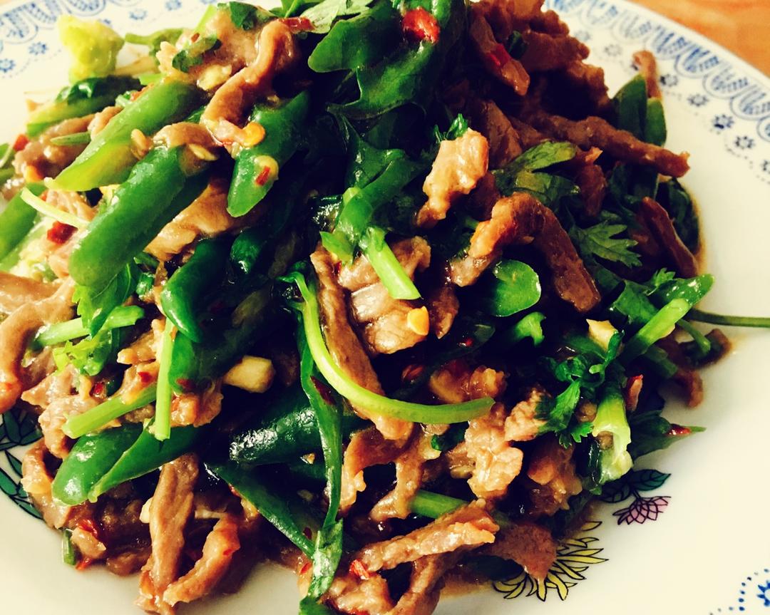 小炒牛肉的做法