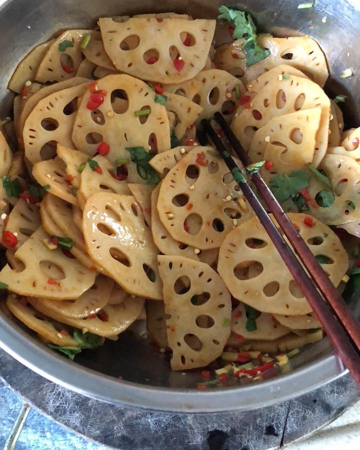 凉拌藕片