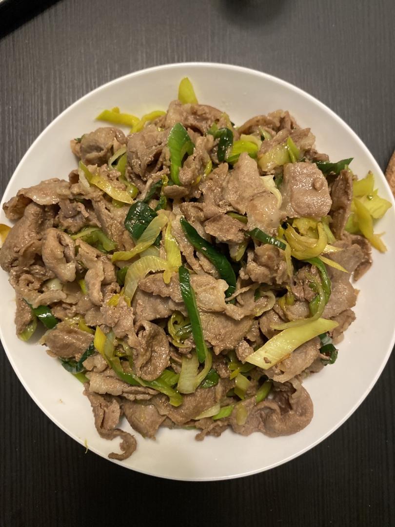葱爆羊肉