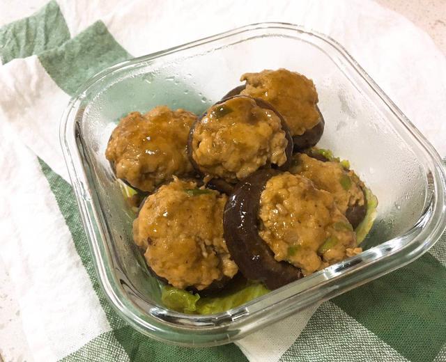 快手便当菜——蚝油煮香菇酿肉的做法