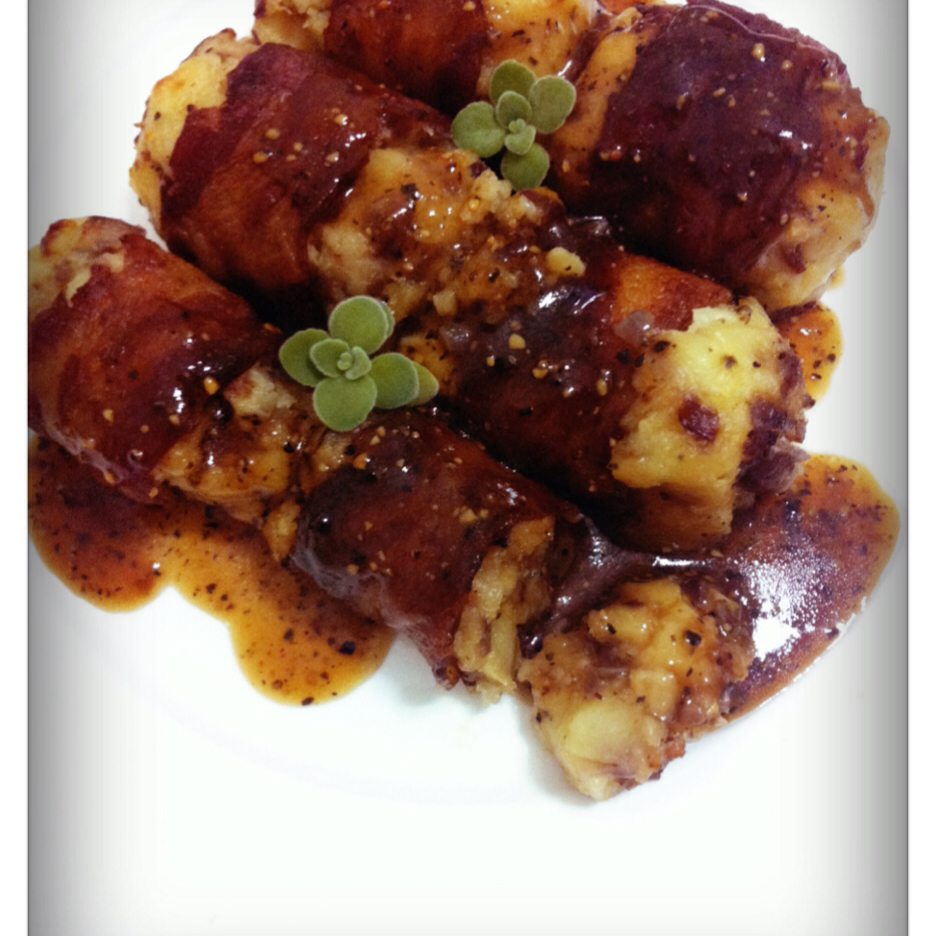 《食戟之灵》土豆培根烤肉