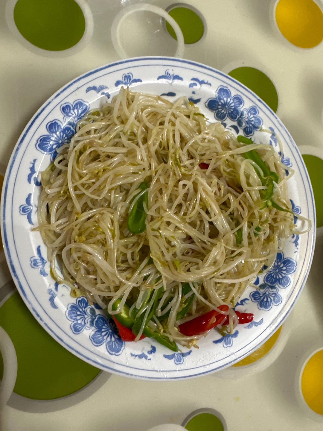爆炒绿豆芽
