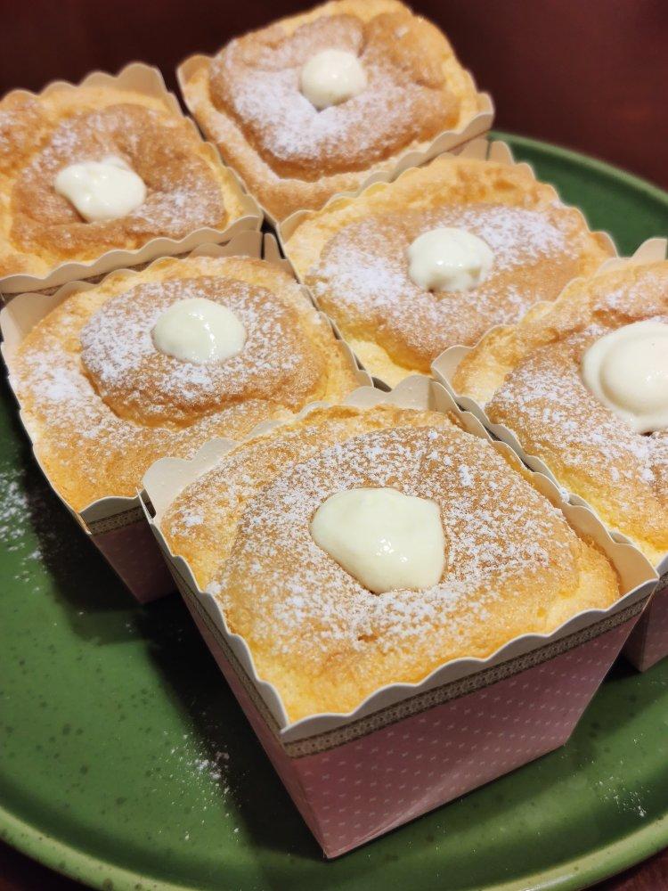 憨憨的妈做的北海道戚风杯