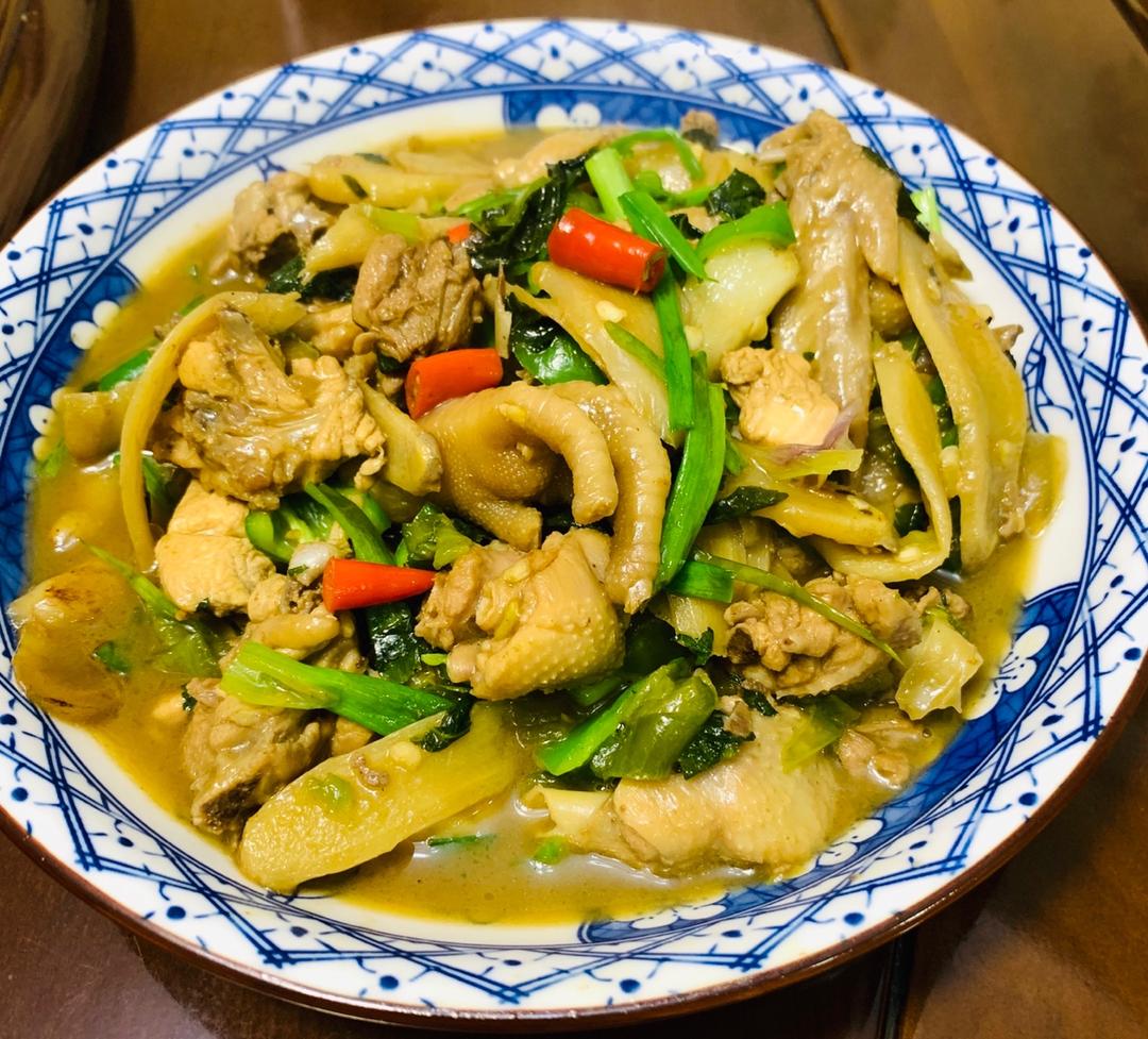 辣椒炒鸡（临沂家常）
