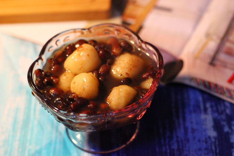 红豆沙圆子