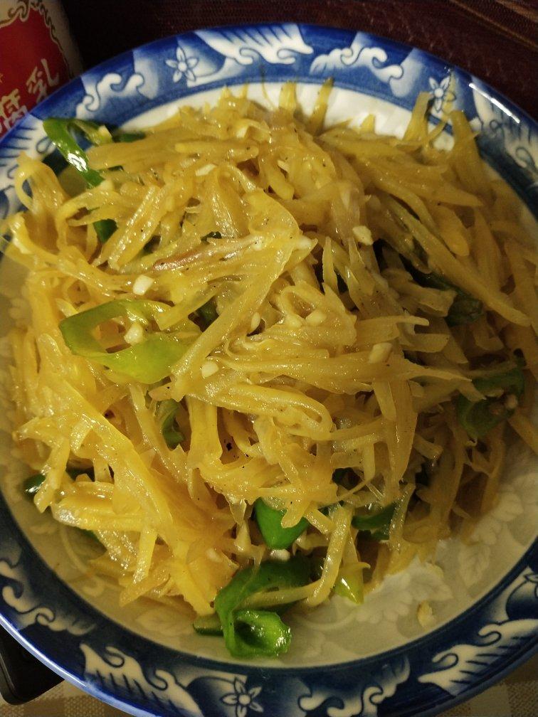 青椒土豆丝