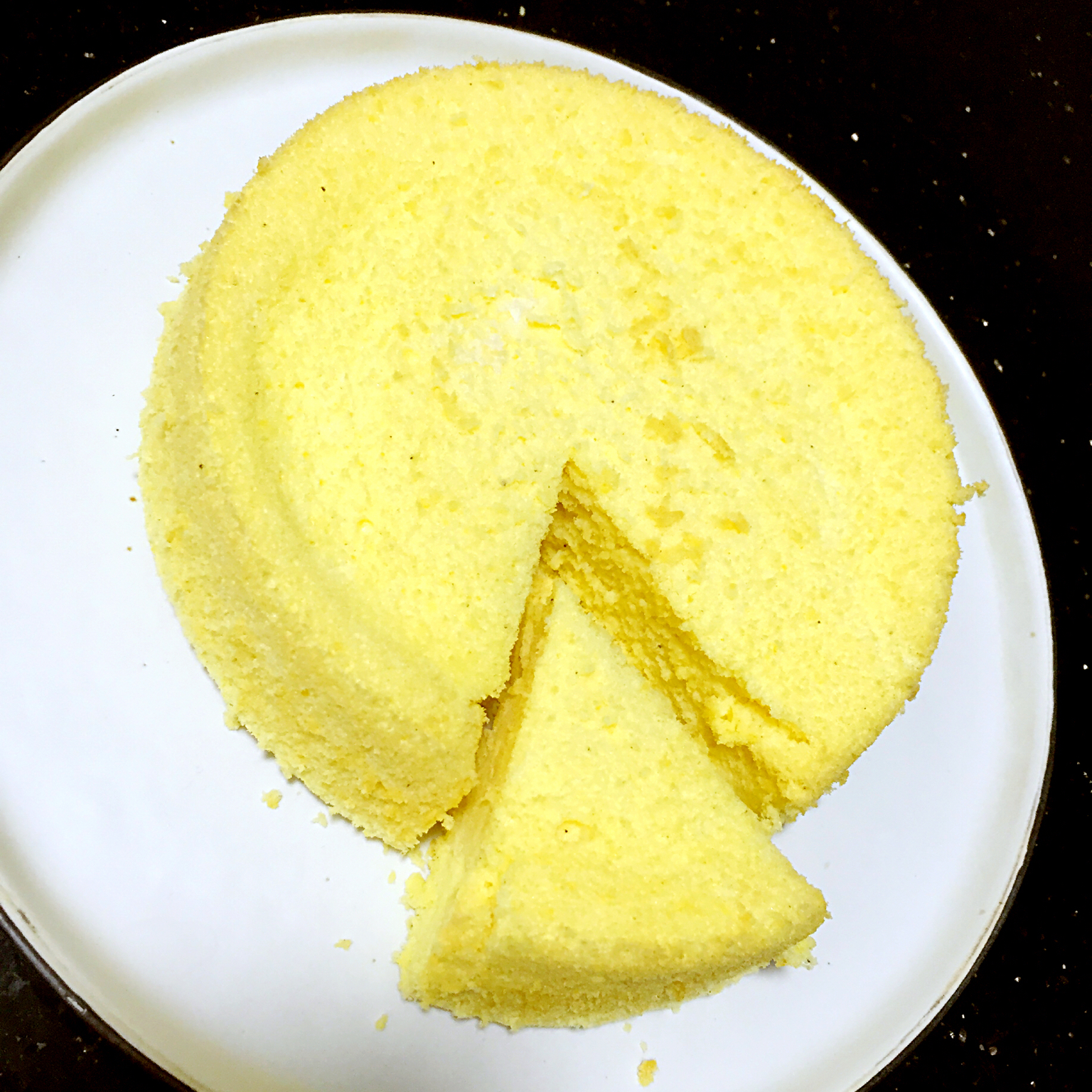 百香果戚风蛋糕(果汁版)