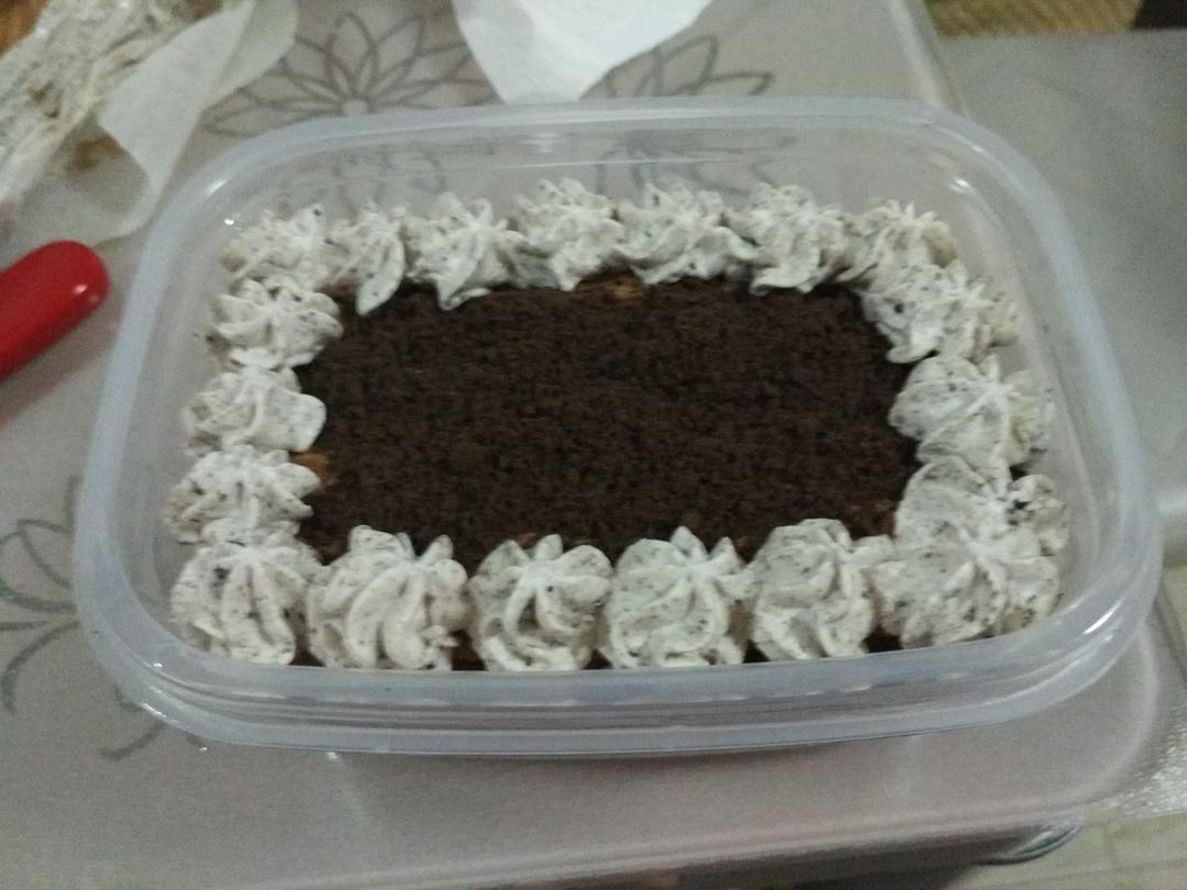 好吃到流泪的奥利奥咸奶油盒子蛋糕