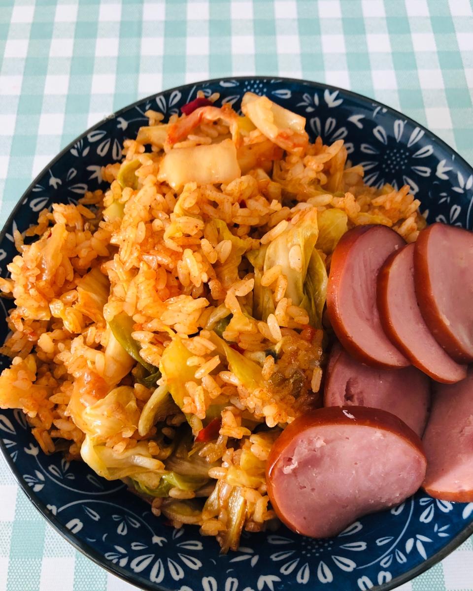 辣白菜炒饭