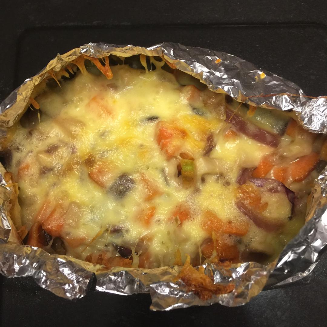 锡纸烤三文鱼  （Salmon Baked in Foil）