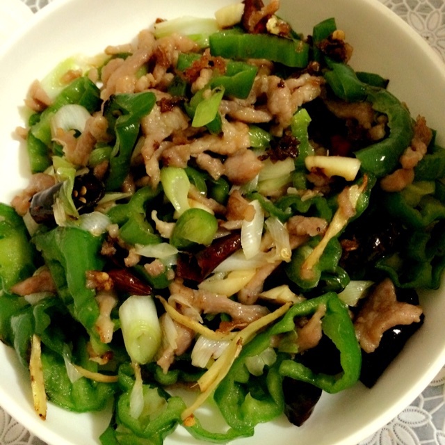 青椒肉丝