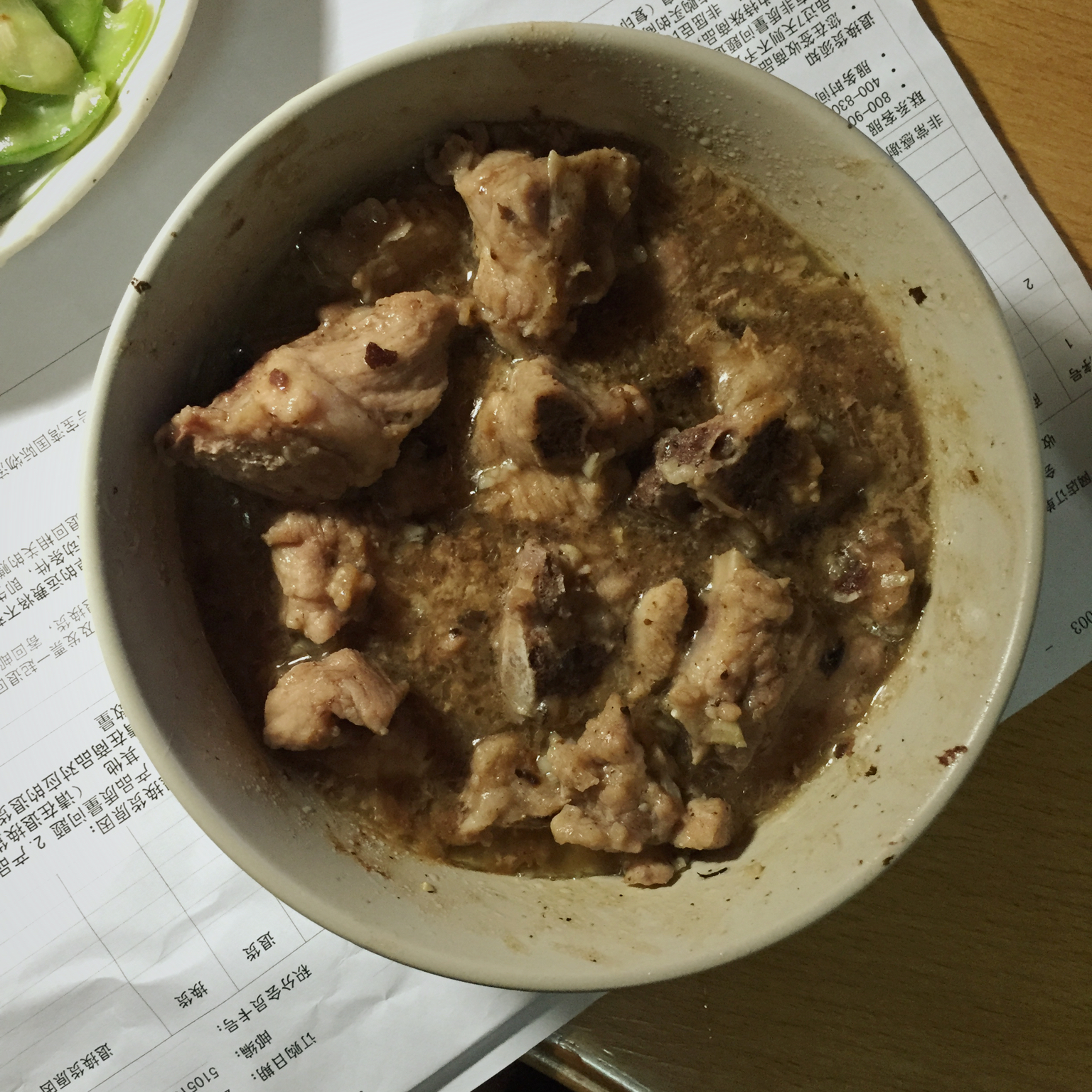 豆豉蒸排骨