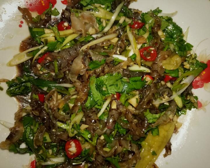 酸辣鱼皮（凉拌）