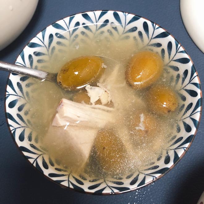 滋阴润燥-青橄榄炖瘦肉汤的做法