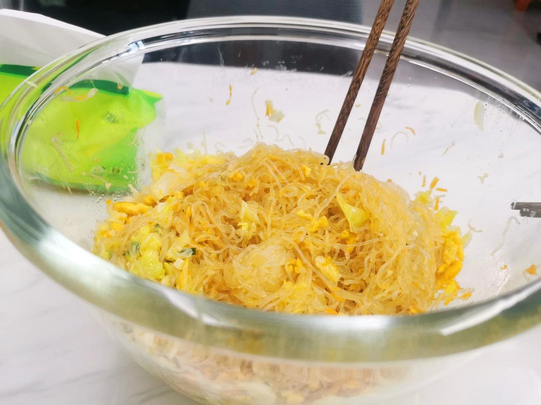 超下饭包菜炒粉丝