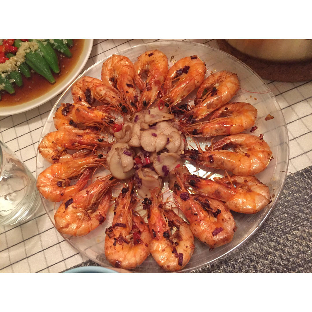 蒜蓉椒盐虾