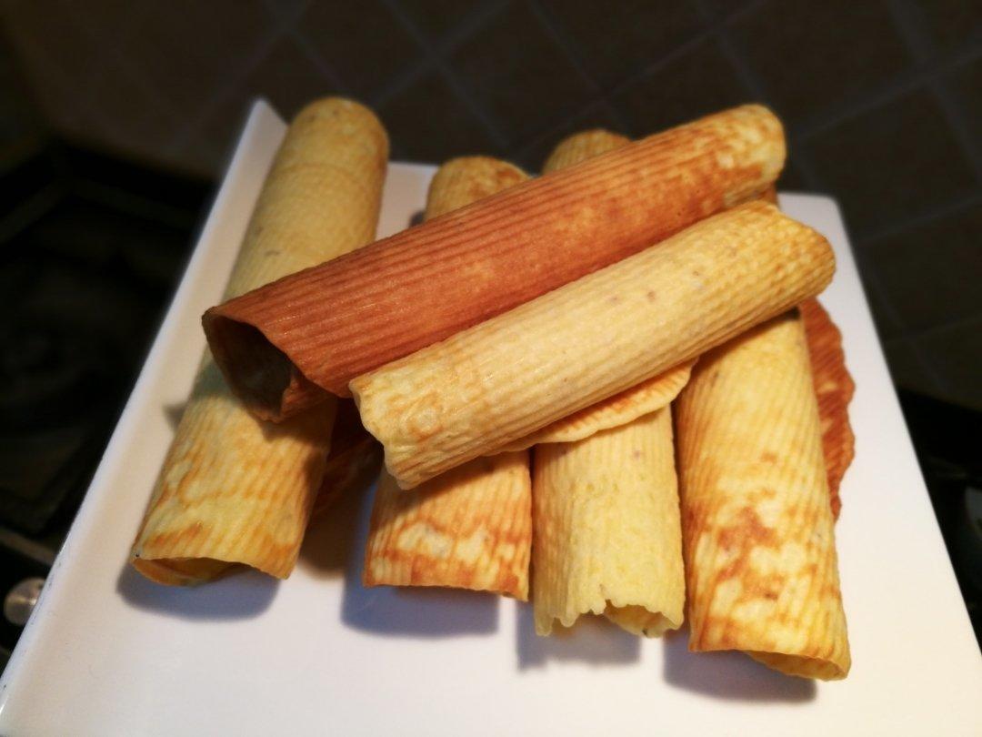 鸡蛋卷 脆皮蛋筒 冰淇淋绝配脆脆脆 无黄油不打发材料简单