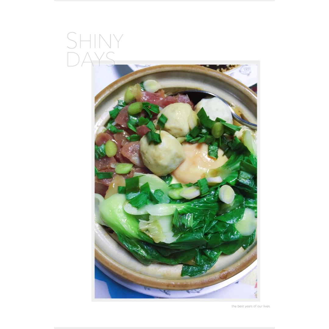 香肠煲仔饭
