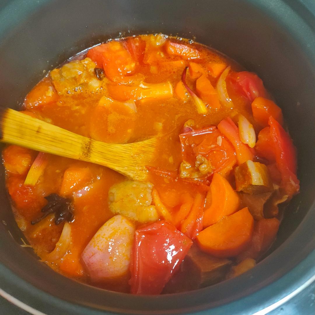 百分百成功的番茄牛腩