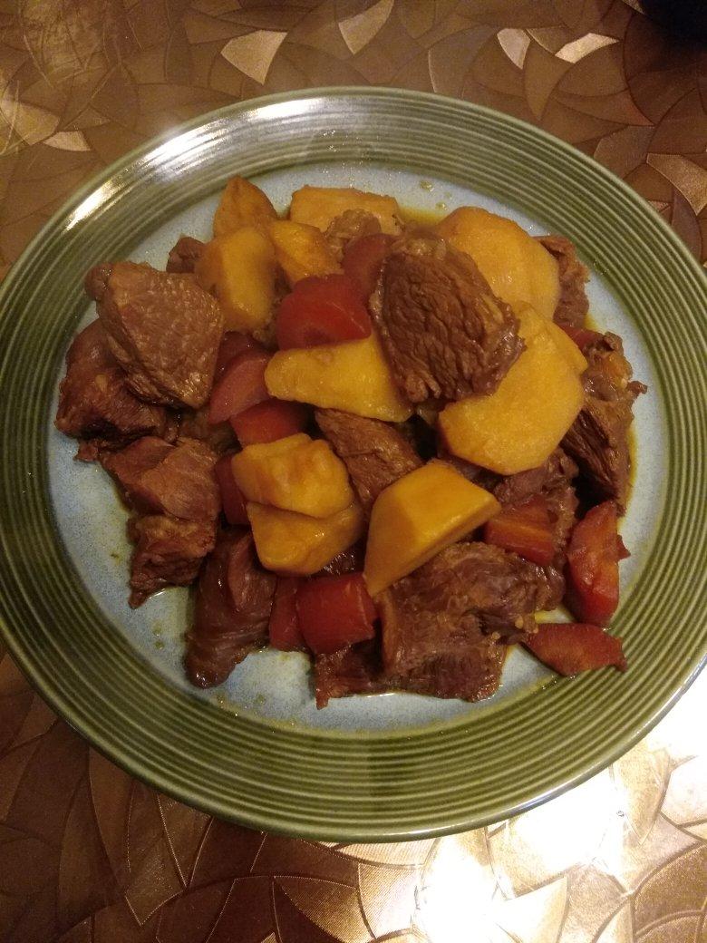 土豆烧牛肉
