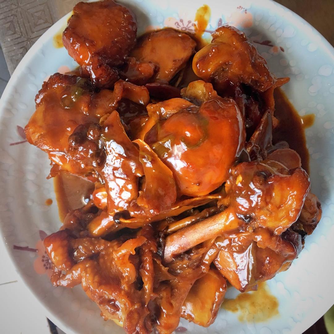 红烧鸡腿
