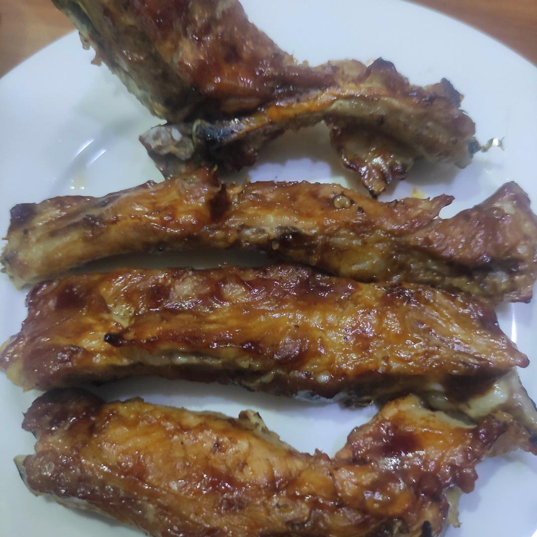 美式烤猪肋排（家庭烤箱版）