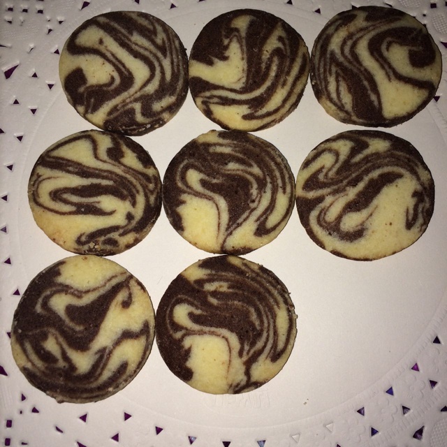 哥手把手教你做大理石曲奇