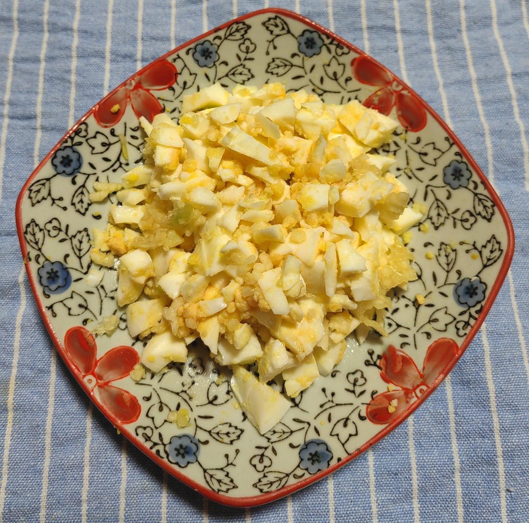 蒜泥鸡蛋的做法