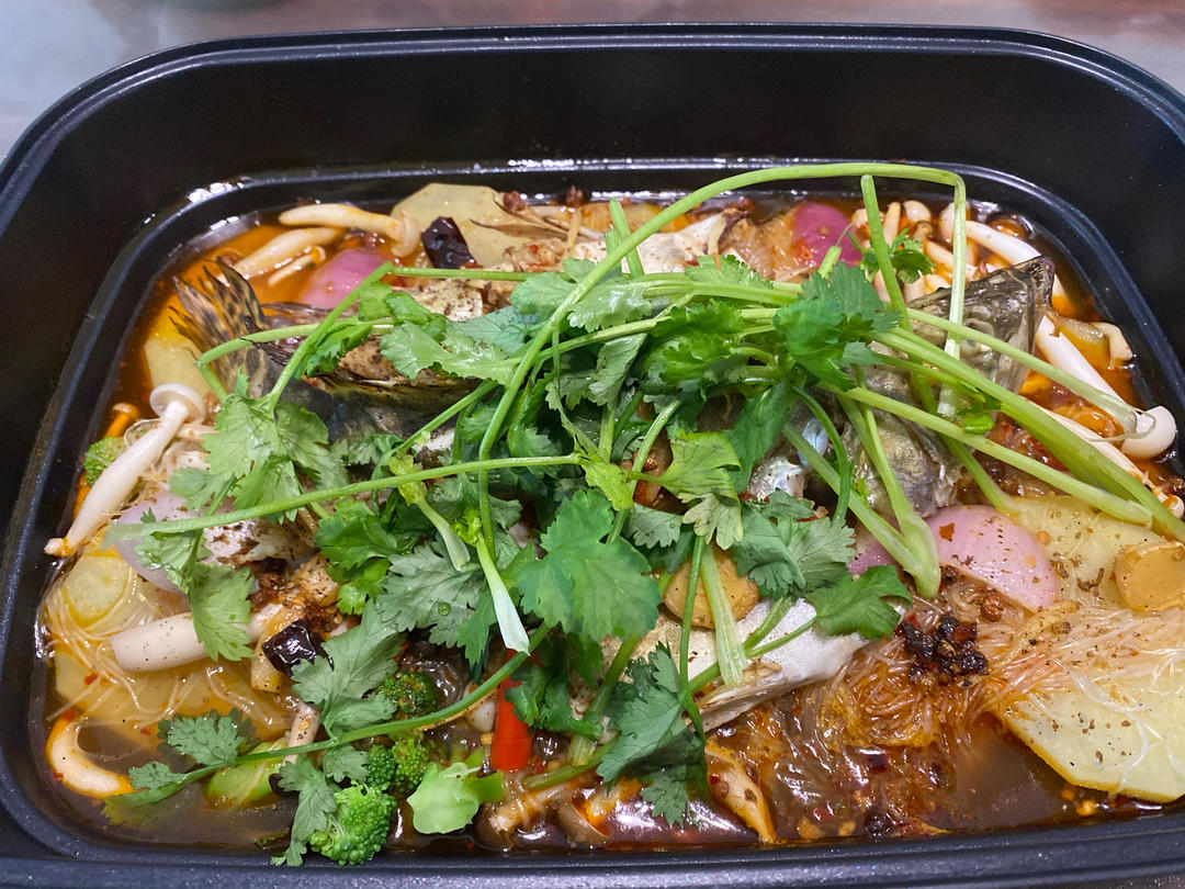 不输给饭店的麻辣烤鱼（不需要料包哦）