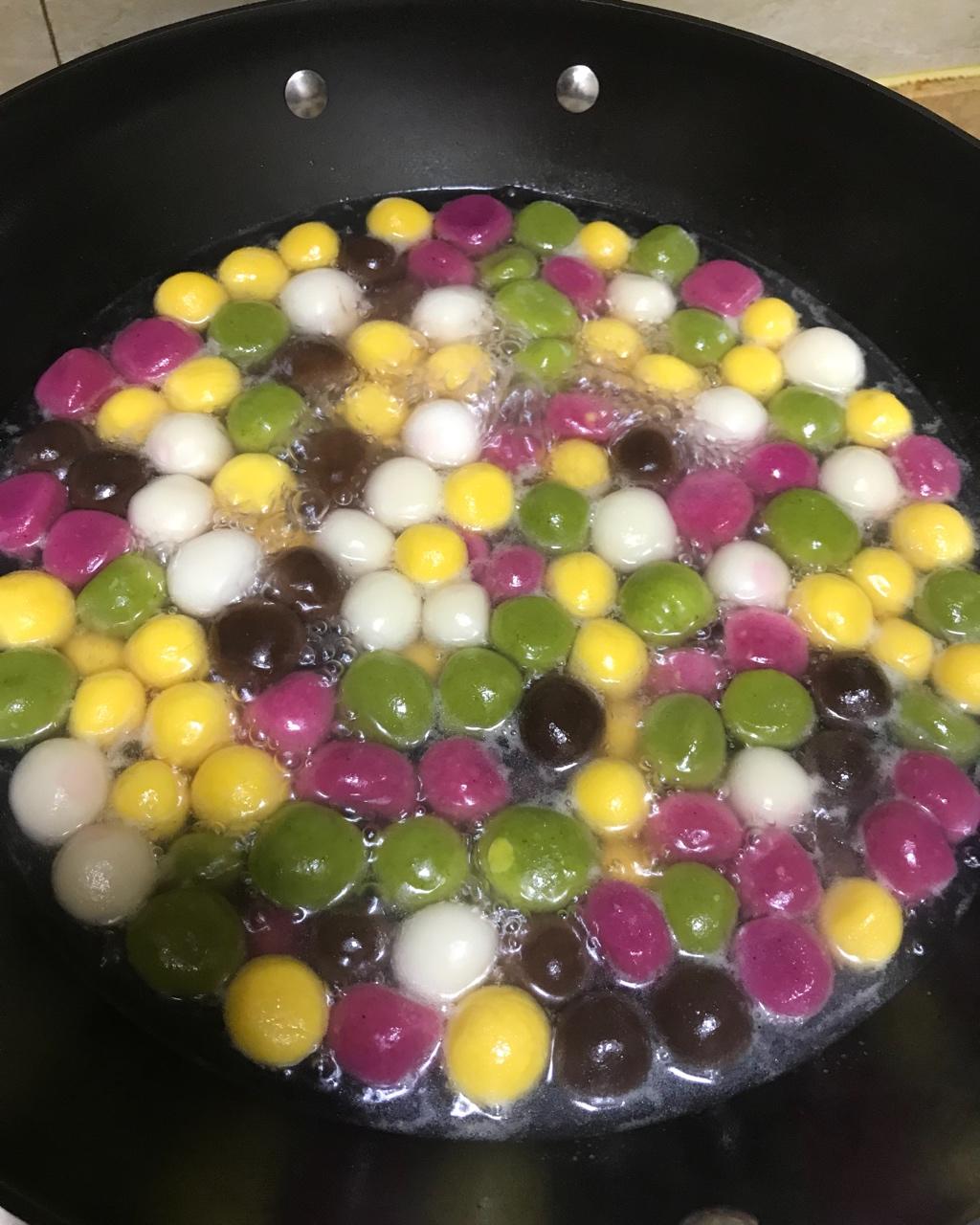 手机用户2218_mukl做的彩色汤圆-各种馅