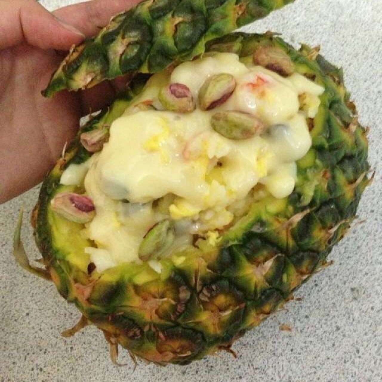 培根菠萝饭