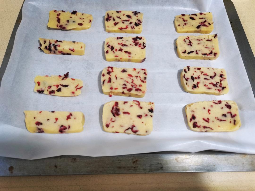 低糖少油版蔓越莓饼干