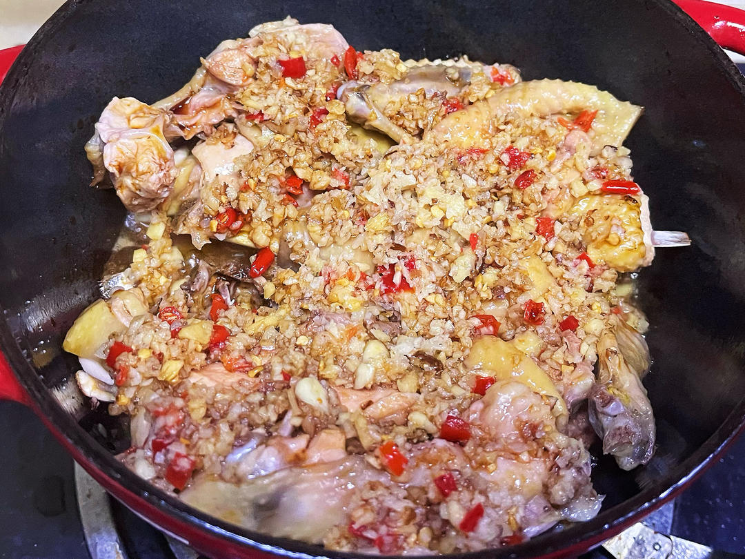 🔥广东经典粤菜 沙姜盐焗鸡煲 下饭🍚一流
