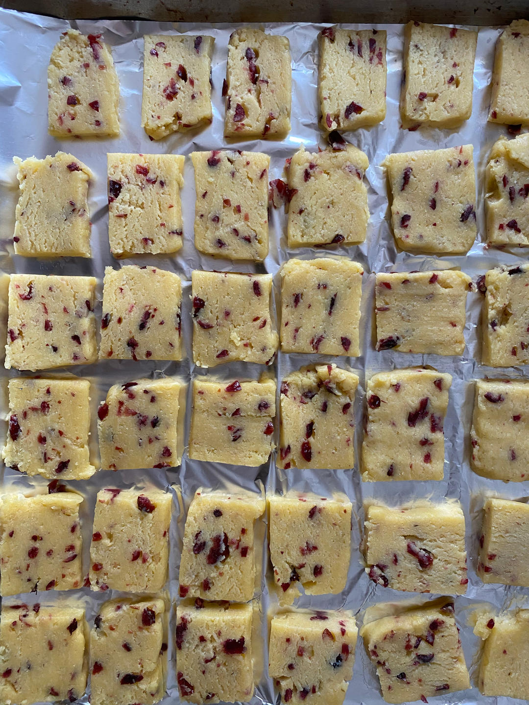 超快手 普通面粉也一样成功的蔓越莓饼干