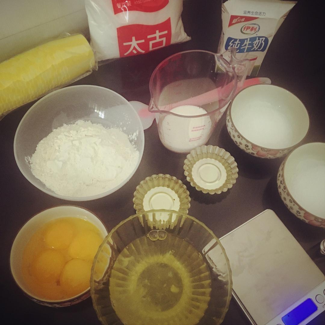 软绵绵戚风纸杯蛋糕