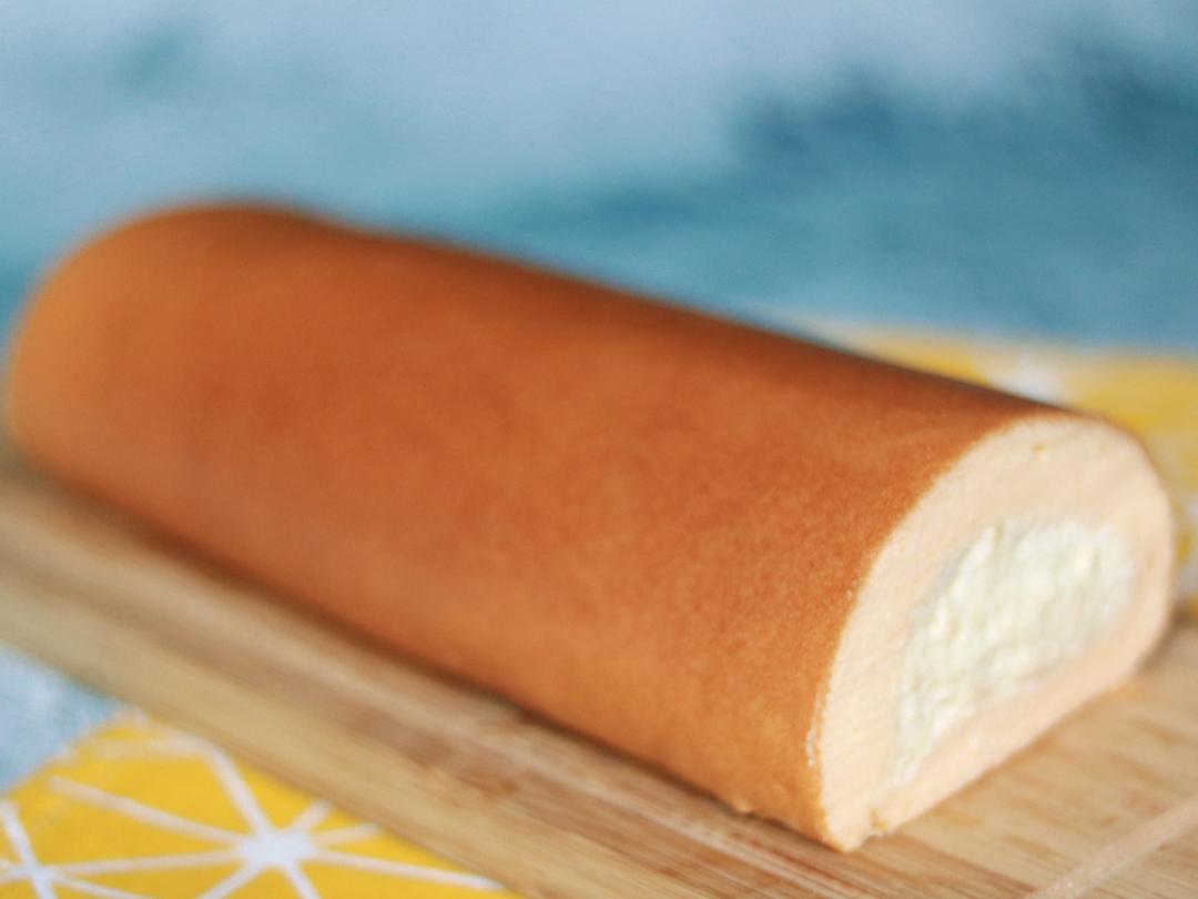 一口满满榴莲肉的榴莲多多奶油卷+不失败的O型卷卷法/蛋糕篇6：「厚卷」