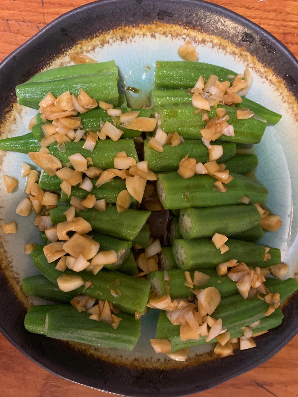 蒜蓉秋葵