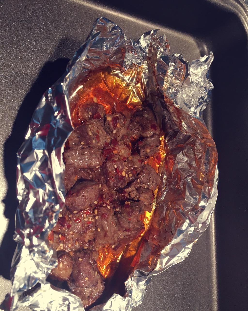 烤牛肉串