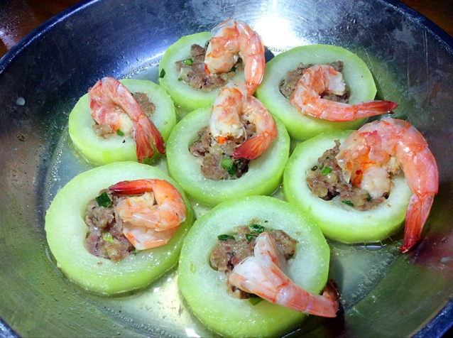 肉末蒸冬瓜